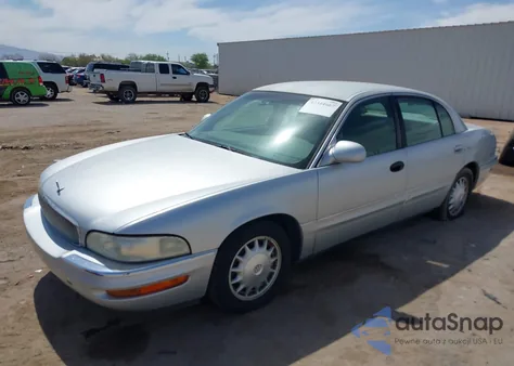 1999 Buick Park Avenue from USA, damaged, VIN 1G4CW52K9X4640715